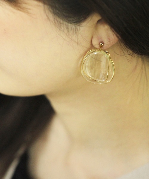 The Rule(ザルール)の「The Rule ザルール:片耳用 Amaranth pierced earring size:M 花ひらピアス M(ピアス(片耳用)・レディース・パープル/グレー/レッド/ブルー/グリーン/クリア/ベージュ/グレイッシュベージュ・FREE)」の18枚目の写真