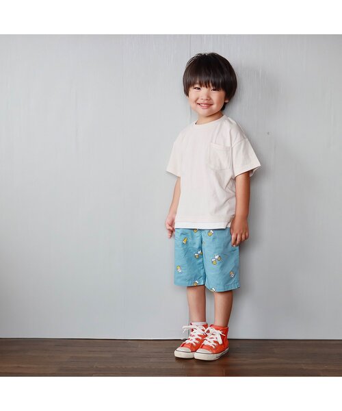 BREEZE（ブリーズ）の「バラエティー総柄パンツ（その他パンツ・キッズ・ブラック/サックスブルー/カーキ/グリーン/キナリ/イエロー/レッド/ベージュ・80/110/90/140/120/130/100）」の9枚目の写真