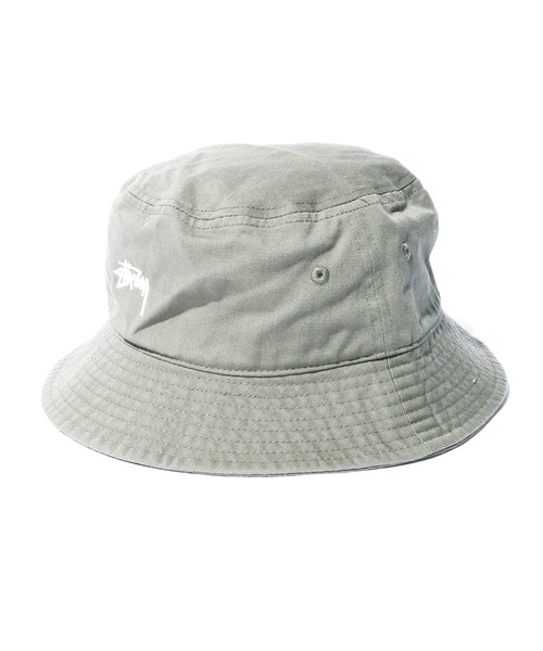 Stussy グレー バケットハット stussy ステューシー バケットハット グレー - メルカリ