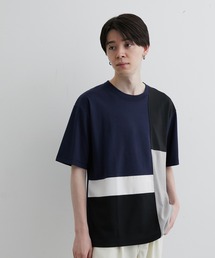 JUNRED | TRブロッキングTシャツ(Tシャツ/カットソー)