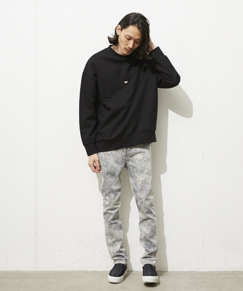 DISCOVERED（ディスカバード）の「DISCOVERED×MIDWEST　【別注】オーバーサイズスウェットプルオーバー（スウェット・メンズ・ホワイト/ネイビー/ブラック・FREE）」の12枚目の写真