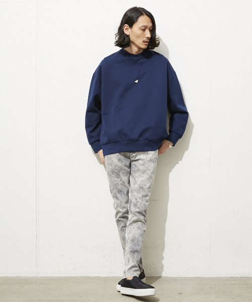 DISCOVERED（ディスカバード）の「DISCOVERED×MIDWEST　【別注】オーバーサイズスウェットプルオーバー（スウェット・メンズ・ホワイト/ネイビー/ブラック・FREE）」の11枚目の写真