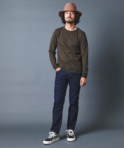 Magine(マージン)の「WOOL TWEED KNITSAW C/N L/S:ウールツイード ニットソー ロングスリーブ 22AW(Tシャツ/カットソー・メンズ・チャコールグレー/ネイビー/オリーブ・44/46/48)」の17枚目の写真