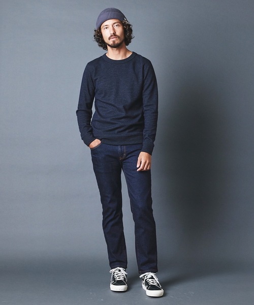 Magine(マージン)の「WOOL TWEED KNITSAW C/N L/S:ウールツイード ニットソー ロングスリーブ 22AW(Tシャツ/カットソー・メンズ・チャコールグレー/ネイビー/オリーブ・44/46/48)」の15枚目の写真