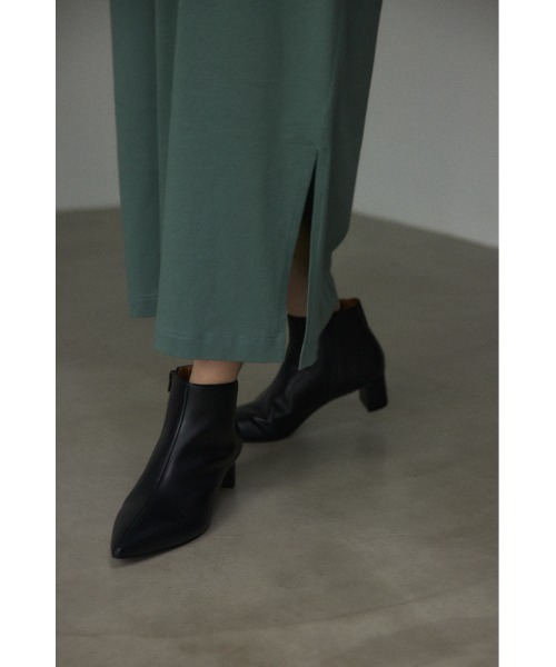 BLACK BY MOUSSY（ブラックバイマウジー）の「short ankle boots（ショートアンクルブーツ）（ブーツ・レディース・ブラック・37/36/38）」の7枚目の写真