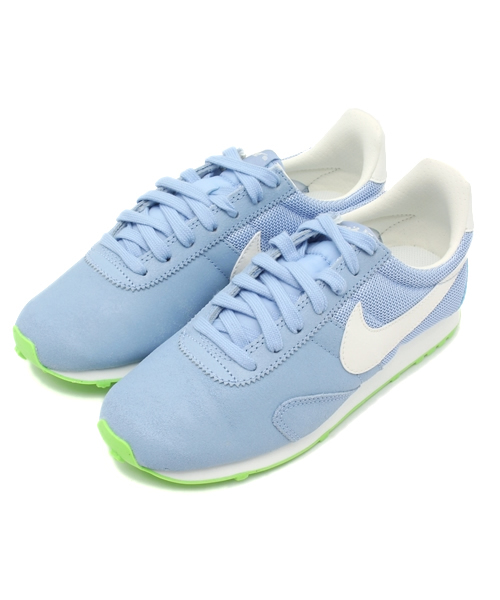 NIKE(ナイキ)の「【NIKE】スニーカー(スニーカー・レディース・ホワイト/ブルー/イエロー・24.5cm/23.5cm)」の1枚目の写真