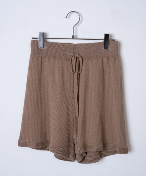 WEGO（ウィゴー）の「WEGO/リブニットショートパンツ（その他パンツ・レディース・ベージュ/アイボリー・FREE）」の16枚目の写真