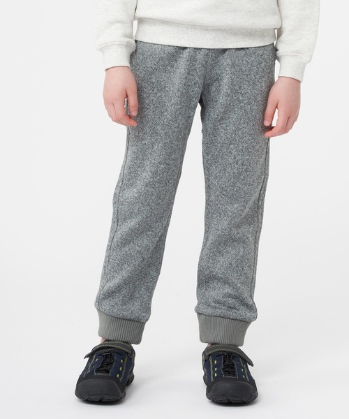 Gramicci（グラミチ）の「BONDING KNIT FLEECE KIDS RIB PANT｜ボンディングニットフリースキッズリブパンツ Gramicci グラミチ（その他パンツ・キッズ・ヘザーグレー/チャコールグレー/ブラック/オートミール/グリーン系その他/チャコール・150cm/140cm）」の12枚目の写真