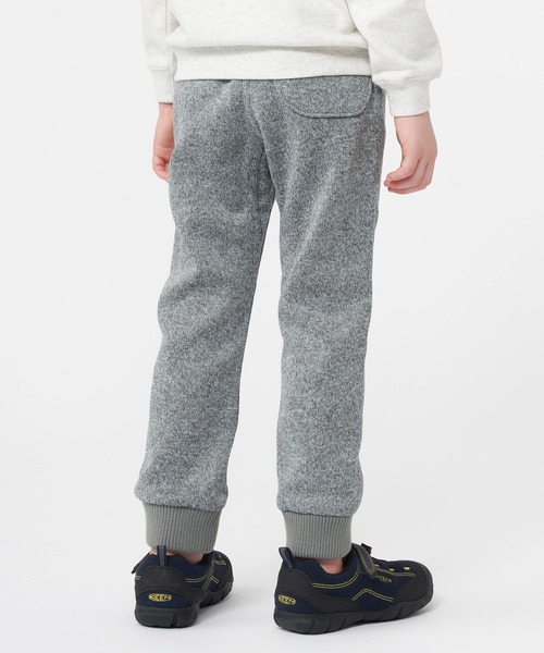 Gramicci（グラミチ）の「BONDING KNIT FLEECE KIDS RIB PANT｜ボンディングニットフリースキッズリブパンツ Gramicci グラミチ（その他パンツ・キッズ・ヘザーグレー/チャコールグレー/ブラック/オートミール/グリーン系その他/チャコール・150cm/140cm）」の11枚目の写真