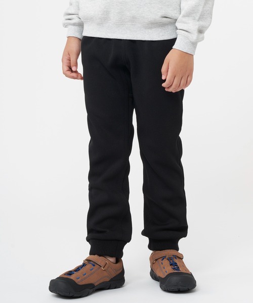 Gramicci（グラミチ）の「BONDING KNIT FLEECE KIDS RIB PANT｜ボンディングニットフリースキッズリブパンツ Gramicci グラミチ（その他パンツ・キッズ・ヘザーグレー/チャコールグレー/ブラック/オートミール/グリーン系その他/チャコール・150cm/140cm）」の9枚目の写真