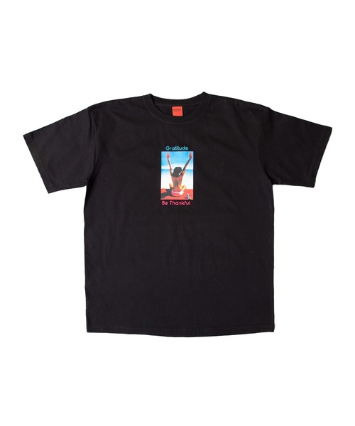 NINE RULAZ LINE（ナインルーラズライン）の「ナインルーラーズ [Nine Rulaz] - グラティテュード 半袖 Tシャツ [Gratitude Tee]（Tシャツ/カットソー・メンズ・ホワイト/ブラック/レッド・MEDIUM/LARGE/X-LARGE/XX-LARGE）」の3枚目の写真