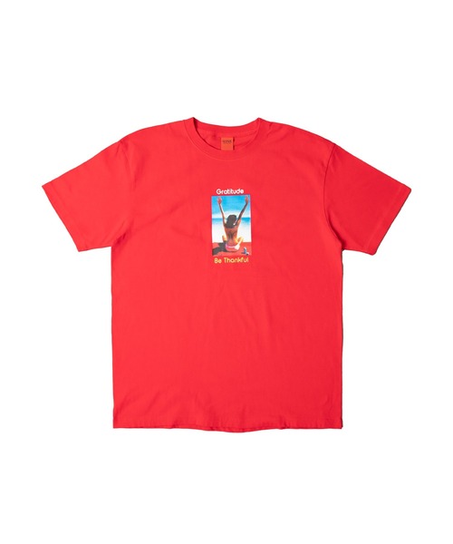 NINE RULAZ LINE（ナインルーラズライン）の「ナインルーラーズ [Nine Rulaz] - グラティテュード 半袖 Tシャツ [Gratitude Tee]（Tシャツ/カットソー・メンズ・ホワイト/ブラック/レッド・MEDIUM/LARGE/X-LARGE/XX-LARGE）」の6枚目の写真