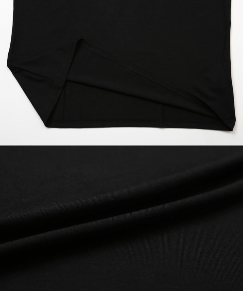 roshell（ロシェル）の「ストレッチ クルーネック無地五分袖Tシャツ（Tシャツ/カットソー・メンズ・ブラック/ネイビー/ホワイト/チャコールグレー・SMALL/X-LARGE/MEDIUM/XX-LARGE/LARGE）」の21枚目の写真