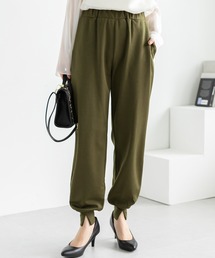 Edit Sheen | 裾スリットジョガーパンツ(スウェットパンツ)