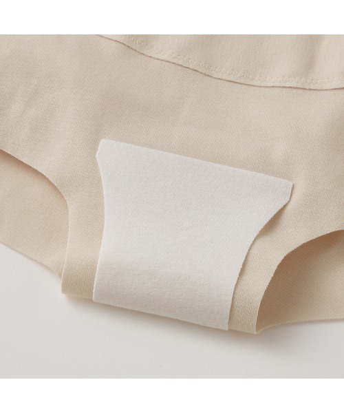 GUNZE(グンゼ)の「KIREILABO/キレイラボ マタニティ サポートショーツ ハイウエスト(ショーツ・レディース・ピンク系その他/クリーム/杢グレー/チャコールグレー・LARGE/MEDIUM)」の7枚目の写真