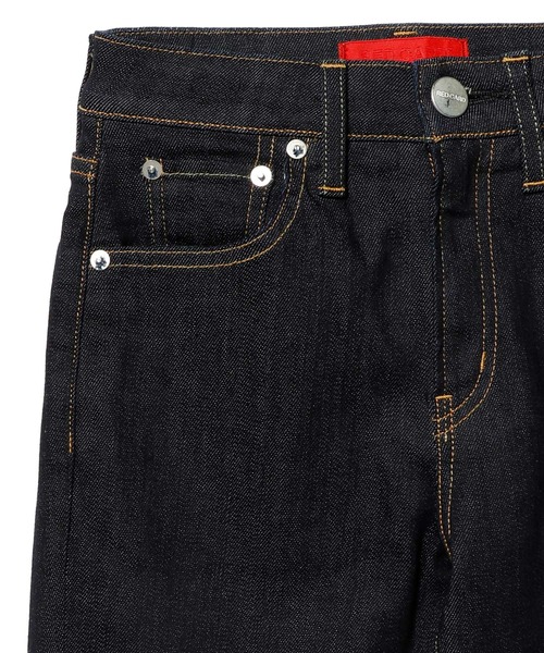 RED CARD TOKYO（レッドカード）の「RED CARD TOKYO / "30th Anniversary" ハイライズスリムテーパードデニムパンツ《ESTNATION EXCLUSIVE》（デニムパンツ・レディース・ネイビー・23/25/21）」の4枚目の写真