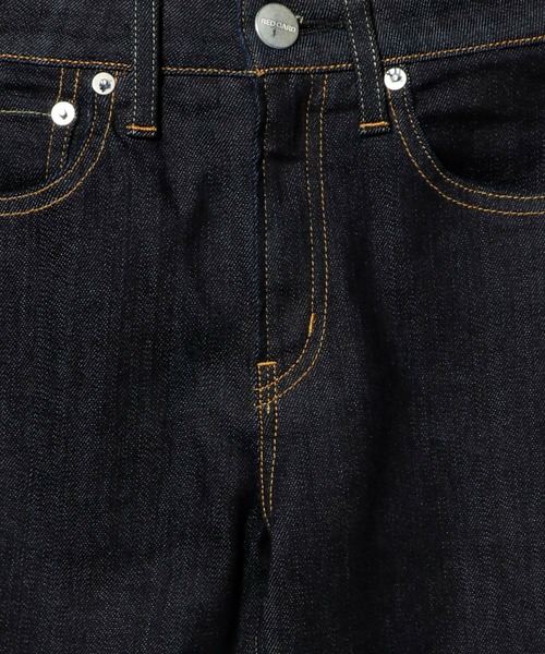 RED CARD TOKYO（レッドカード）の「RED CARD TOKYO / "30th Anniversary" ハイライズスリムテーパードデニムパンツ《ESTNATION EXCLUSIVE》（デニムパンツ・レディース・ネイビー・23/25/21）」の5枚目の写真