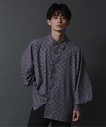 Ellno Loset | ダマスク柄バルーンシャツ(シャツ/ブラウス)