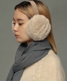 ottilie（オティーリエ）の「【折りたたみ可能】コンパクトファーイヤーマフ QLI（イヤーマフ）」