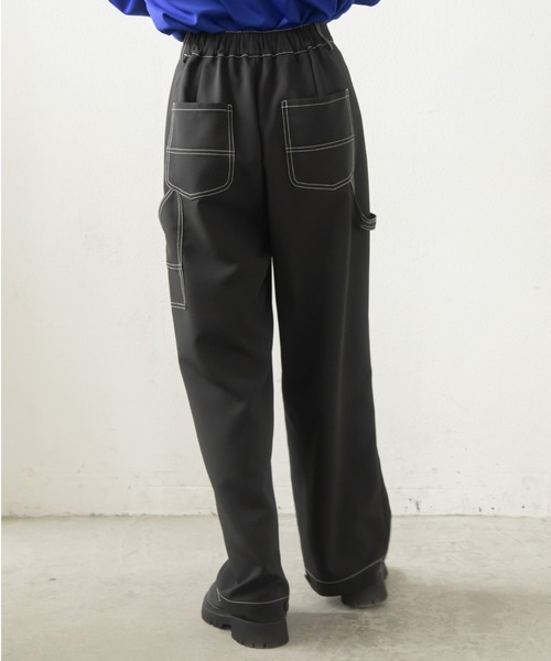 VACANCY（ヴァカンシー）の「ペインター2wayステッチストレートパンツ（その他パンツ・レディース・ホワイト/ブラック・FREE）」の18枚目の写真