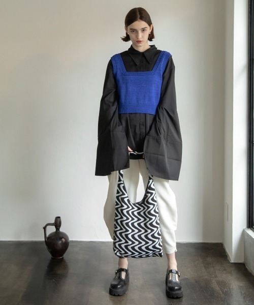 VACANCY（ヴァカンシー）の「ペインター2wayステッチストレートパンツ（その他パンツ・レディース・ホワイト/ブラック・FREE）」の21枚目の写真