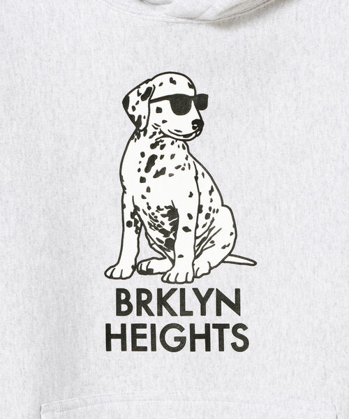 フランシスカ スウェット ダルメシアン fLAnsisCA(フランシスカ) スウェット ダルメシアン柄 ロゴ 裏起毛