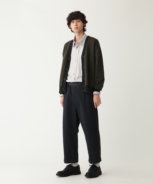 MARGARET HOWELL(マーガレットハウエル)の「SHETLAND CASHMERE(カーディガン/ボレロ・メンズ・カーキ/グレー系その他3・MEDIUM/LARGE)」の6枚目の写真