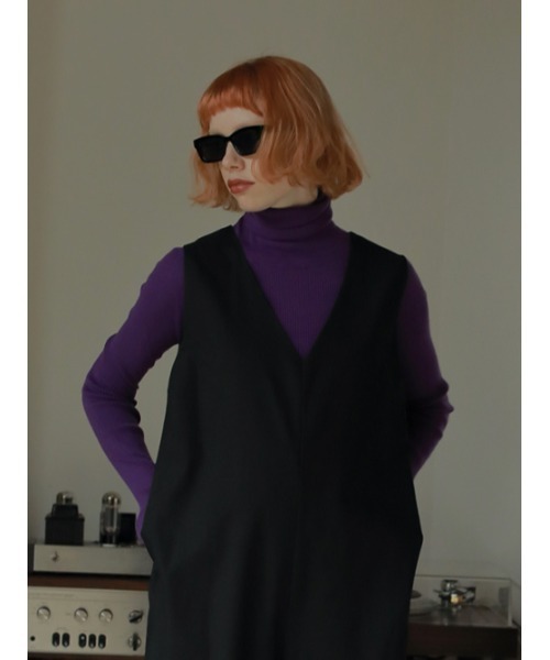 AMAIL（アマイル）の「Mannish sunglasses（サングラス・レディース・ブラック/ベージュ・FREE）」の6枚目の写真