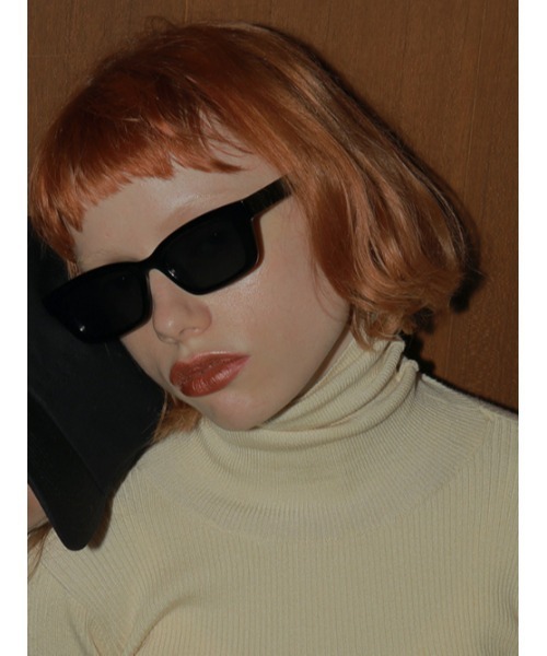 AMAIL（アマイル）の「Mannish sunglasses（サングラス・レディース・ブラック/ベージュ・FREE）」の19枚目の写真