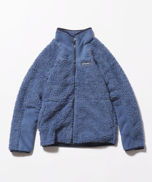 Columbia（コロンビア）の「Columbia/コロンビア Winter Pass Sherpa  Full Zip シェルパジャケット（ブルゾン・キッズ・ブルー/ベージュ/ブラック・L/S/M）」の3枚目の写真