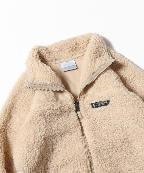 Columbia（コロンビア）の「Columbia/コロンビア Winter Pass Sherpa  Full Zip シェルパジャケット（ブルゾン・キッズ・ブルー/ベージュ/ブラック・L/S/M）」の10枚目の写真