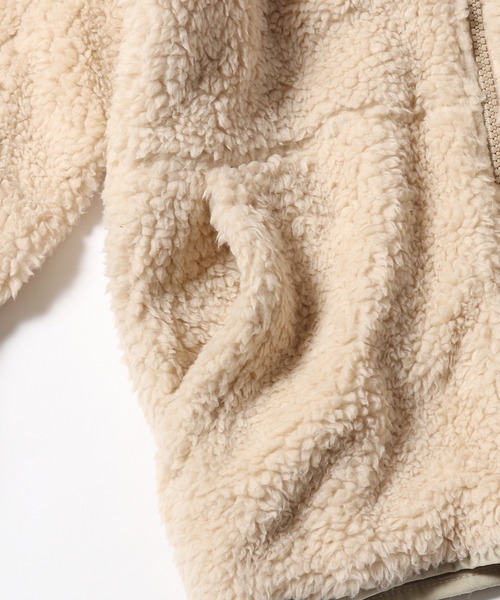 Columbia（コロンビア）の「Columbia/コロンビア Winter Pass Sherpa  Full Zip シェルパジャケット（ブルゾン・キッズ・ブルー/ベージュ/ブラック・L/S/M）」の9枚目の写真