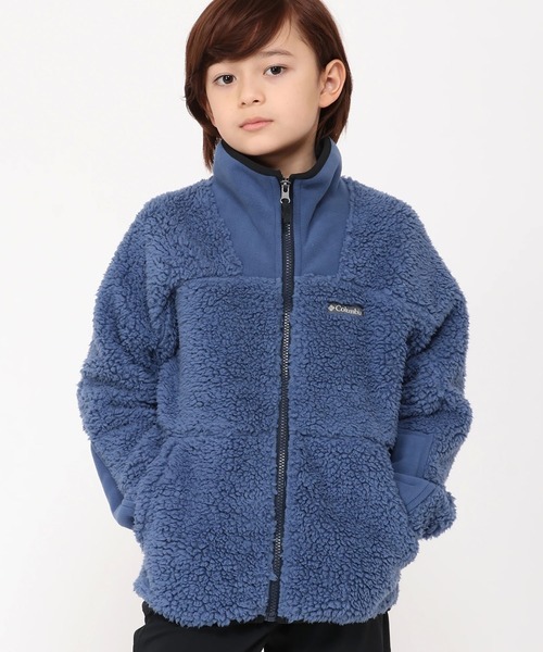 Columbia（コロンビア）の「Columbia/コロンビア Winter Pass Sherpa  Full Zip シェルパジャケット（ブルゾン・キッズ・ブルー/ベージュ/ブラック・L/S/M）」の15枚目の写真