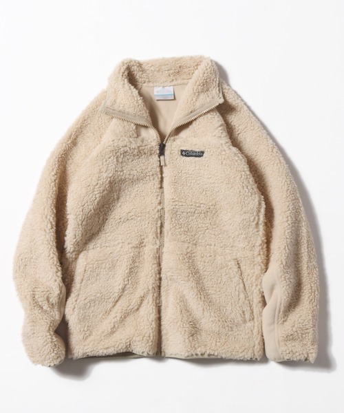 Columbia（コロンビア）の「Columbia/コロンビア Winter Pass Sherpa  Full Zip シェルパジャケット（ブルゾン・キッズ・ブルー/ベージュ/ブラック・L/S/M）」の14枚目の写真