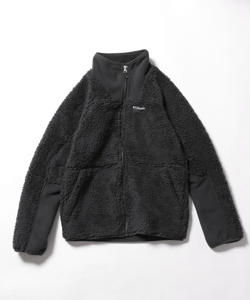 Columbia（コロンビア）の「Columbia/コロンビア Winter Pass Sherpa  Full Zip シェルパジャケット（ブルゾン・キッズ・ブルー/ベージュ/ブラック・L/S/M）」の16枚目の写真