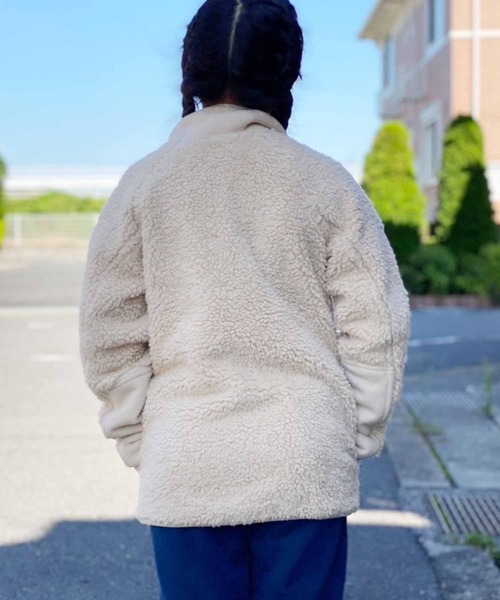 Columbia（コロンビア）の「Columbia/コロンビア Winter Pass Sherpa  Full Zip シェルパジャケット（ブルゾン・キッズ・ブルー/ベージュ/ブラック・L/S/M）」の20枚目の写真