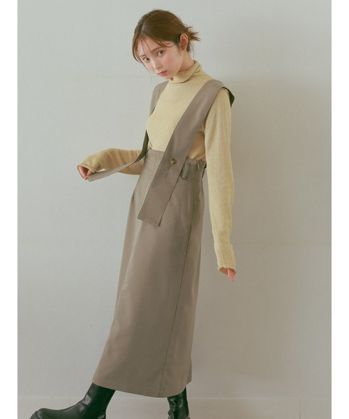 ehka sopo(エヘカソポ)の「【so4u×ehkasopo】タートルネックニット(ニット/セーター・レディース・ブラウン/ベージュ・フリ-)」の11枚目の写真