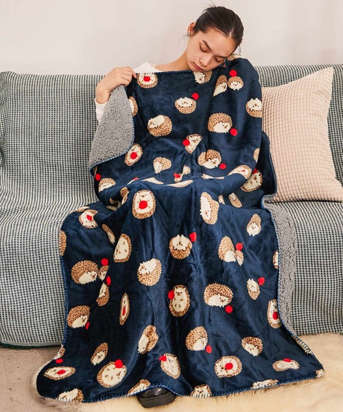 Fashion Letter(ファッションレター)の「スワンネルアニマルビッグブランケット(ブランケット)」|A