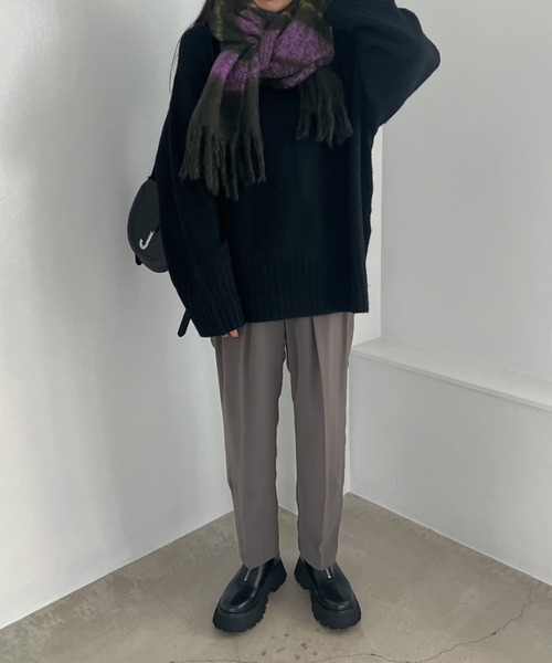 JEANASIS（ジーナシス）の「2タックワイドテーパードパンツ/171836