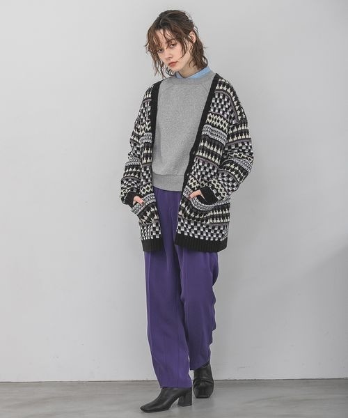 JEANASIS（ジーナシス）の「2タックワイドテーパードパンツ/171836