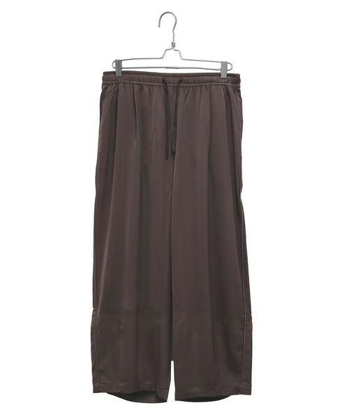 MinoriTY(マイノリティ)の「【MinoriTY】とろみ素材サテンワイドパンツ ワイドテーパードパンツ/スラックス 春服 冬服 メンズ(スラックス・メンズ・モカ/グレー/ブラック・L/M)」の10枚目の写真