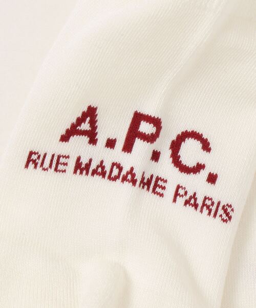 A.P.C.（アーペーセー）の「MIKE F ソックス（ソックス/靴下・レディース・ブラック/ホワイト/グリーン系その他・ONESIZE）」の4枚目の写真