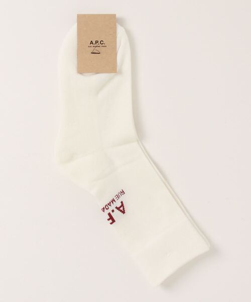 A.P.C.（アーペーセー）の「MIKE F ソックス（ソックス/靴下・レディース・ブラック/ホワイト/グリーン系その他・ONESIZE）」の8枚目の写真
