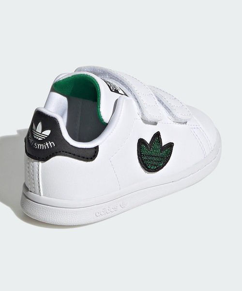 adidas（アディダス）の「スタンスミス / Stan Smith / アディダスオリジナルス（スニーカー・キッズ・ホワイト・11cm/12cm/13.0cm/14.0cm/15.0cm/16.0cm）」の4枚目の写真