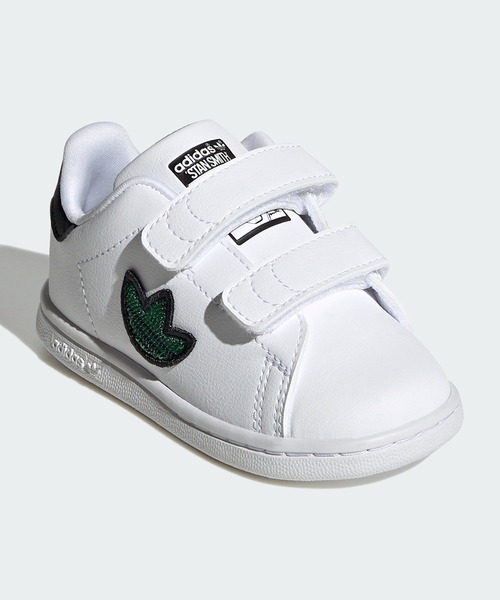 adidas（アディダス）の「スタンスミス / Stan Smith / アディダスオリジナルス（スニーカー・キッズ・ホワイト・11cm/12cm/13.0cm/14.0cm/15.0cm/16.0cm）」の3枚目の写真