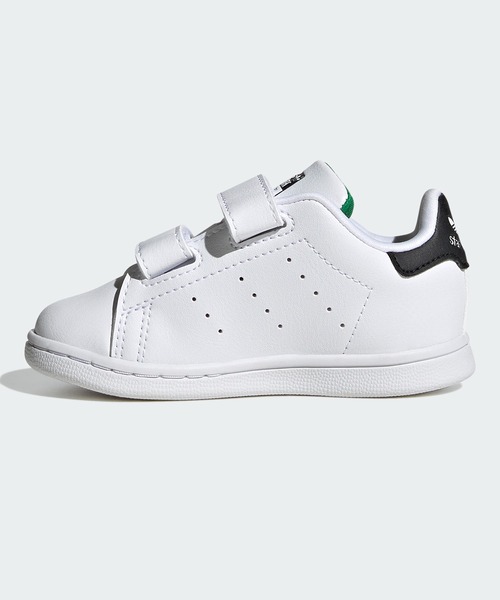 adidas（アディダス）の「スタンスミス / Stan Smith / アディダスオリジナルス（スニーカー・キッズ・ホワイト・11cm/12cm/13.0cm/14.0cm/15.0cm/16.0cm）」の2枚目の写真