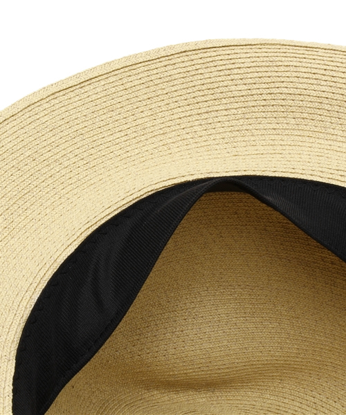 603（ロクマルサン）の「603 ペーパーつば広ハット（ハット・メンズ・ベージュ/ブラック・FREE）」の8枚目の写真