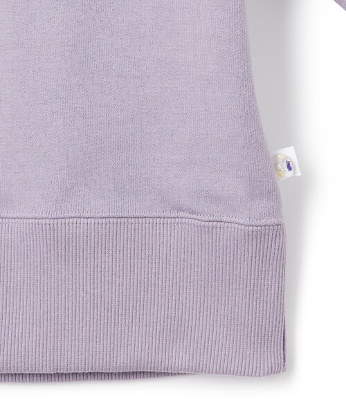 ANEVER（アンエバー）の「【洗える】フラワーエンブロイダリー ロゴ スウェット（スウェット・レディース・ライラック系/アイボリー系/ネイビー系・38）」の19枚目の写真