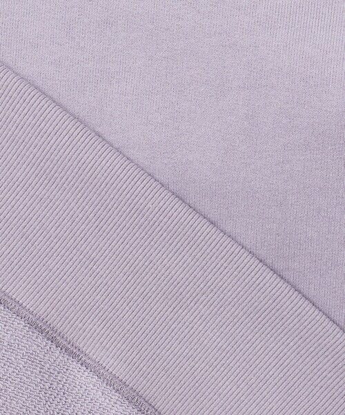 ANEVER（アンエバー）の「【洗える】フラワーエンブロイダリー ロゴ スウェット（スウェット・レディース・ライラック系/アイボリー系/ネイビー系・38）」の22枚目の写真