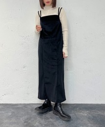 ベロアナローキャミワンピース【ZOZOTOWN限定アイテム】